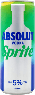 4,95 € 免费送货 | 调和剂 Mixer Absolut Sprite 瑞典 罐 25 cl