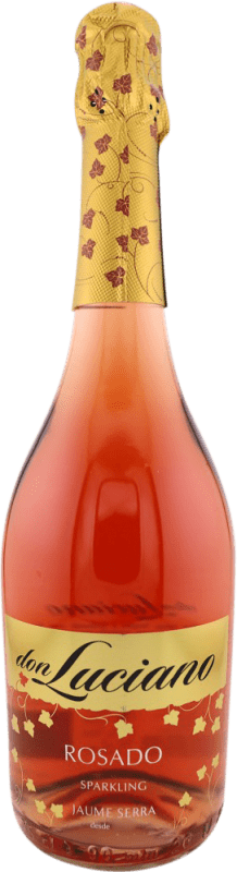 6,95 € Kostenloser Versand | Rosé Sekt Don Luciano Brut — Herb Spanien 75 cl
