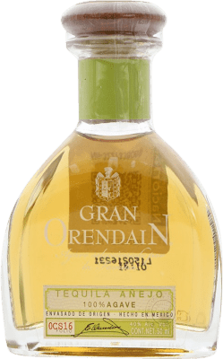 6,95 € Envío gratis | Tequila Orendain Añejo México Botellín Miniatura 5 cl