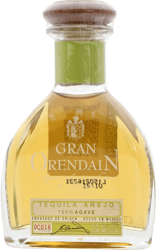 6,95 € Envoi gratuit | Tequila Orendain Añejo — Vieux Mexique Mini-Bouteille 5 cl