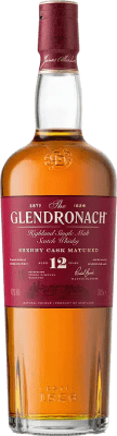 68,95 € 送料無料 | シングルモルトウイスキー Glendronach Sherry Cask Finish — カスクフィニッシュ イギリス 12 年 70 cl