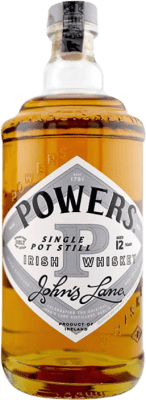 76,95 € Spedizione Gratuita | Whisky Single Malt Powers John's Lane Single Pot Still Irlanda 12 Anni 70 cl