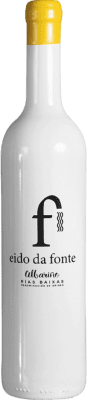 18,95 € 免费送货 | 白葡萄酒 Eido da Fonte D.O. Rías Baixas 加利西亚 西班牙 Albariño — 阿尔巴利诺 75 cl