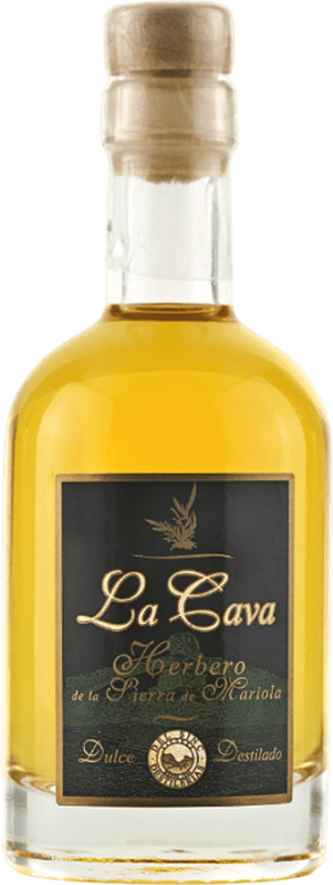 5,95 € Free Shipping | Liqueurs Sinc Herbero La Cava Spain Miniature Bottle 10 cl