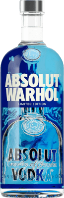23,95 € 免费送货 | 伏特加 Absolut Warhol 限量版 瑞典 70 cl