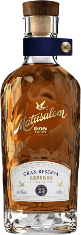 364,95 € Kostenloser Versand | Rum Matusalem Lefebre Dominikanische Republik 70 cl