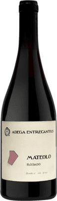 15,95 € Бесплатная доставка | Розовое вино Entrecantos Mateolo I.G.P. Val do Miño Galilea Испания Mencía — Менсия, Merenzao — Меренсао 75 cl