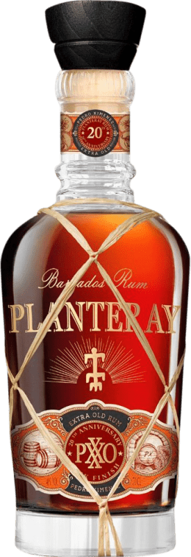 87,95 € Envío gratis | Ron Plantation Rum Planteray 20th PX Pedro Ximénez Jerez Cask Finish — Acabado en Barrica, Special Anniversary Edition — Edición Especial Aniversario XO Extra Old — Extra Viejo Barbados 70 cl