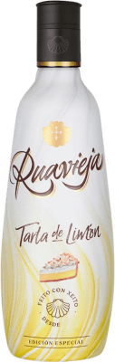 18,95 € Envío gratis | Crema de Licor Ruavieja Tarta España 70 cl Limón
