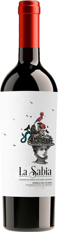 115,95 € 免费送货 | 红葡萄酒 Acontia La Sabia Seco — 干型 限量版 D.O. Ribera del Duero 卡斯蒂利亚莱昂 西班牙 Tempranillo — 丹魄 75 cl