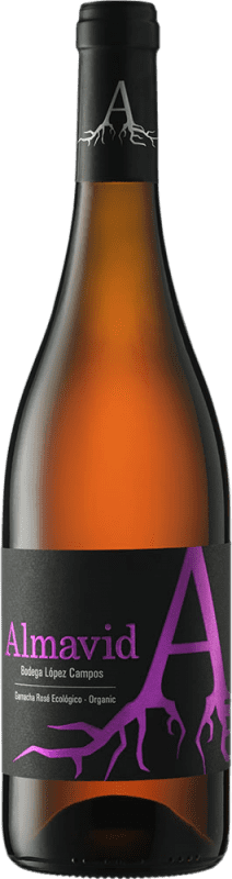 12,95 € 送料無料 | ロゼワイン Almavid Seco — 辛口 D.O. Méntrida カスティーリャ・ラ・マンチャ スペイン Garnacha — グルナッシュ Bio — Eco エコ ビオ オーガニック 75 cl