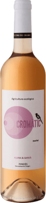 11,95 € 送料無料 | ロゼワイン Alsina & Sardà Cromàtic Seco — 辛口 D.O. Penedès カタロニア スペイン Merlot — メルロー Eco — エコ ビオ オーガニック 75 cl