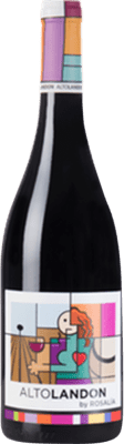 31,95 € Envío gratis | Vino Tinto Alto Landón By Rosalía Seco D.O. Manchuela Castilla la Mancha España Garnacha Bio — Biológico 75 cl Vegano