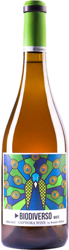 36,95 € Free Shipping | White Wine Alto Landón Biodiverso Seco — Dry D.O. Manchuela Castilla la Mancha Spain Gros Manseng Bio — Organic 75 cl Vegan