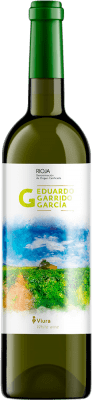 8,95 € Envío gratis | Vino Blanco Eduardo Garrido D.O.Ca. Rioja La Rioja España Viura 75 cl