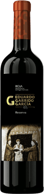 18,95 € 免费送货 | 红葡萄酒 Eduardo Garrido 珍藏 D.O.Ca. Rioja 拉里奥哈 西班牙 Tempranillo — 丹魄 75 cl