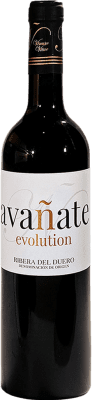 43,95 € Envio grátis | Vinho Tinto Vinum Vitae Avañate Evolution Seco D.O. Ribera del Duero Castela e Leão Espanha Tempranillo 75 cl