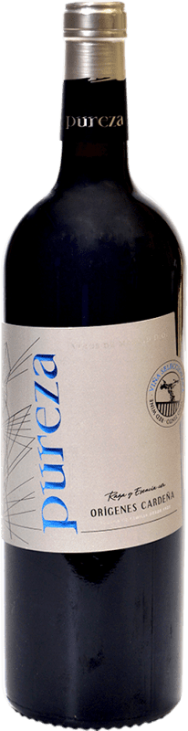 12,95 € 免费送货 | 红葡萄酒 Cardeña Pureza Seco — 干型 年轻的 D.O. Vinos de Madrid 马德里社区 西班牙 Tempranillo — 丹魄, Garnacha — 歌海娜 75 cl Vegan — 纯素