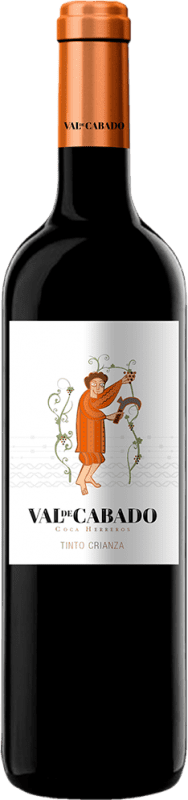 14,95 € Envío gratis | Vino Tinto CH Cubillas Valdecabado Seco Crianza D.O. Cigales Castilla y León España Tempranillo 75 cl
