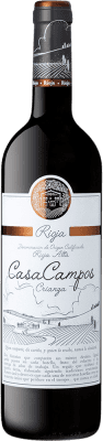 18,95 € 送料無料 | 赤ワイン Cialu Casacampos Seco — 辛口 Crianza — クリアンサ D.O.Ca. Rioja ラ・リオハ スペイン Tempranillo — テンプラニーリョ 75 cl