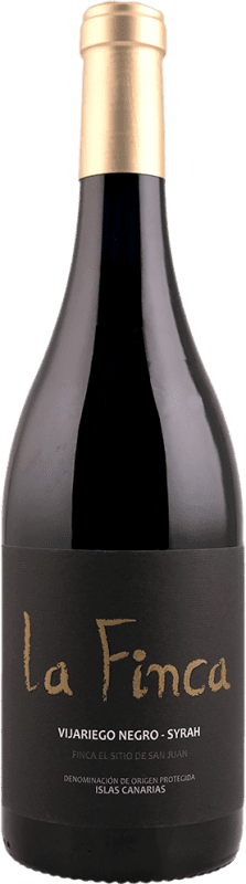 33,95 € Free Shipping | Red Wine El Sitio La Finca Seco — Dry D.O. Islas Canarias Canary Islands Spain Syrah — Shiraz, Sumoll 75 cl
