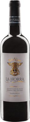 13,95 € Envío gratis | Vino Tinto Frutos Villar La Horra Seco Roble D.O. Ribera del Duero Castilla y León España Tempranillo 75 cl