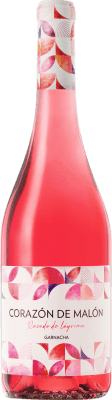 10,95 € Envio grátis | Vinho Rosé Malón de Echaide Corazón de Malón Seco D.O. Navarra Navarra Espanha Garnacha — Grenache 75 cl
