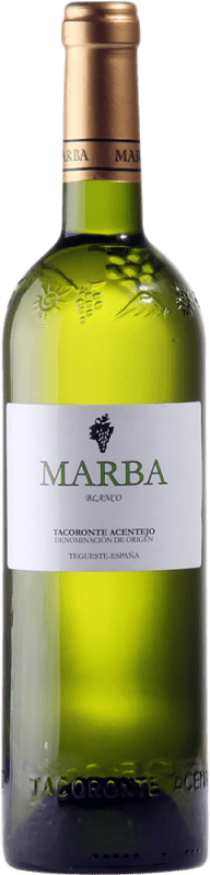 33,95 € 送料無料 | 白ワイン Marba Seco — 辛口 樽 D.O. Tacoronte-Acentejo カナリア諸島 スペイン Palomino Fino 75 cl