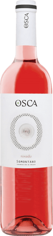 7,95 € Envio grátis | Vinho Rosé Osca Seco D.O. Somontano Aragão Espanha Tempranillo, Cabernet Sauvignon, Monastrell 75 cl