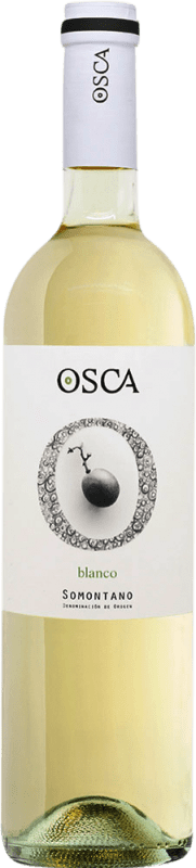 7,95 € Free Shipping | White Wine Osca Seco — Dry D.O. Somontano Aragon Spain Garnacha — Grenache, Macabeo 75 cl