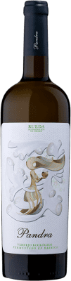 29,95 € 免费送货 | 白葡萄酒 Pandora Pandra Seco — 干型 橡木桶中发酵 D.O. Rueda 卡斯蒂利亚莱昂 西班牙 Verdejo — 维德霍 Organic — 有机 75 cl