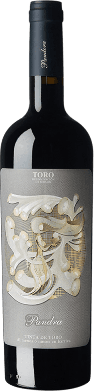 19,95 € 送料無料 | 赤ワイン Pandora Pandra Seco — 辛口 D.O. Toro カスティーリャ・イ・レオン スペイン Tempranillo — テンプラニーリョ 75 cl