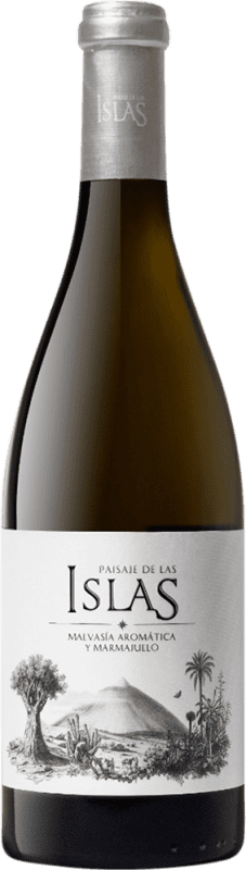 46,95 € Free Shipping | White Wine Tajinaste Paisaje de las Islas Malvasía Marmajuelo Seco — Dry D.O. Islas Canarias Canary Islands Spain Malvasia, Marmajuelo 75 cl