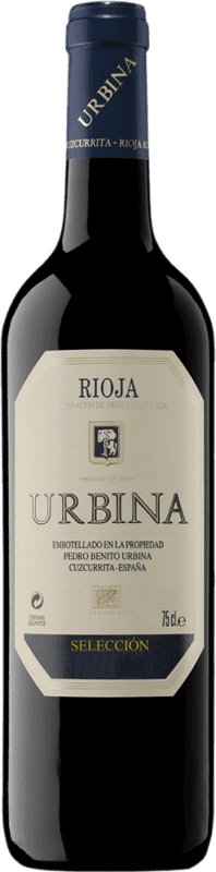 28,95 € 免费送货 | 红葡萄酒 Urbina Seco — 干型 甄选 D.O.Ca. Rioja 拉里奥哈 西班牙 Tempranillo — 丹魄 75 cl