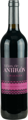 9,95 € Free Shipping | Red Wine Valdovinos Viñas de Antillón Seco — Dry Crianza — Aged D.O. Somontano Aragon Spain Merlot, Cabernet Sauvignon 75 cl
