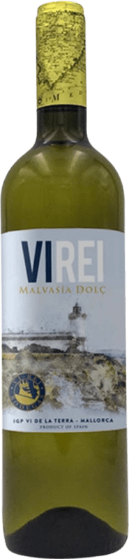 22,95 € Spedizione Gratuita | Vino Dolce Vi Rei I.G.P. Vi de la Terra de Mallorca Isole Baleari Spagna Malvasia 75 cl Vegano