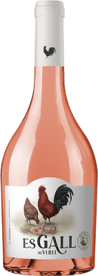 15,95 € Envío gratis | Vino Rosado Vi Rei Es Gall Seco I.G.P. Vi de la Terra de Mallorca Islas Baleares España Syrah, Cabernet Sauvignon, Mantonegro 75 cl Vegano
