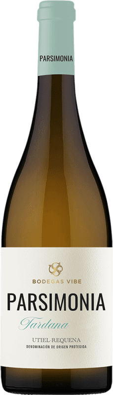 13,95 € Envío gratis | Vino Blanco Vibe Parsimonia Seco D.O. Utiel-Requena Comunidad Valenciana España Malvasía 75 cl