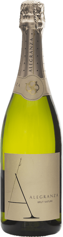 15,95 € Envío gratis | Espumoso Blanco Vibe Alegranza Brut Nature D.O. Cava Cataluña España Macabeo, Chardonnay 75 cl