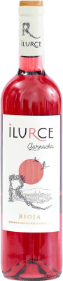 10,95 € 免费送货 | 桃红葡萄酒 Ilurce Seco — 干型 D.O.Ca. Rioja 拉里奥哈 西班牙 Garnacha — 歌海娜 75 cl