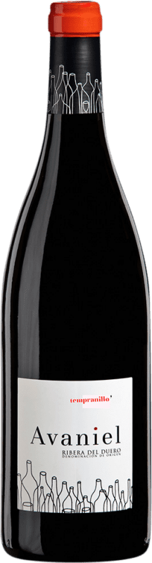 12,95 € Envío gratis | Vino Tinto Monteabellón Avaniel Seco D.O. Ribera del Duero Castilla y León España Tempranillo 75 cl Vegano