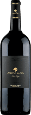 132,95 € Spedizione Gratuita | Vino Rosso Zapata Seco — Secco VV Viñas Viejas — Vigne Vecchie D.O. Ribera del Duero Castilla y León Spagna Tempranillo Bottiglia Magnum 1,5 L Vegano