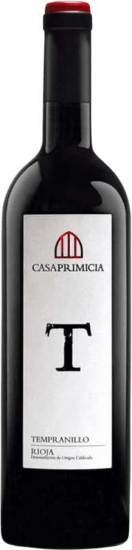 12,95 € 免费送货 | 红葡萄酒 Casa Primicia T Seco — 干型 D.O.Ca. Rioja 拉里奥哈 西班牙 Tempranillo — 丹魄 75 cl Vegan — 纯素
