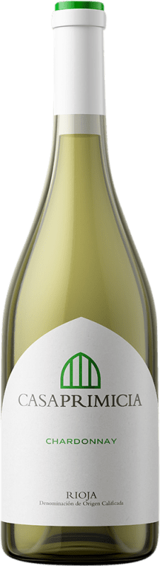 8,95 € 免费送货 | 白葡萄酒 Casa Primicia Seco — 干型 D.O.Ca. Rioja 拉里奥哈 西班牙 Chardonnay — 莎当妮 75 cl
