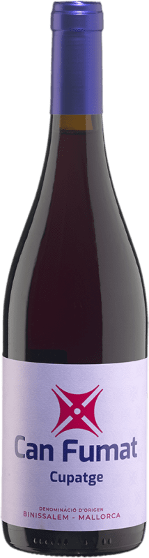 19,95 € 免费送货 | 红葡萄酒 Celler Can Fumat Seco — 干型 Coupage — 调配 D.O. Binissalem 巴利阿里群岛 西班牙 75 cl Vegan — 纯素