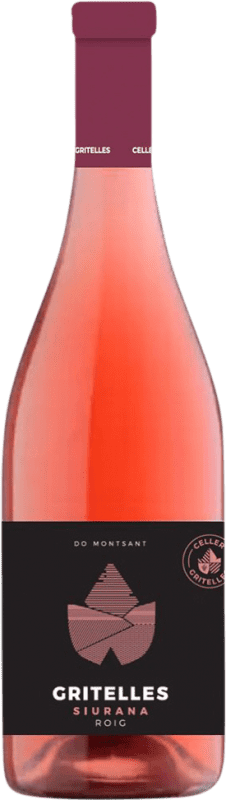 29,95 € 免费送货 | 桃红葡萄酒 Gritelles Siurana Roig Seco — 干型 D.O. Montsant 加泰罗尼亚 西班牙 Garnacha — 歌海娜, Macabeo — 马卡贝奥 75 cl