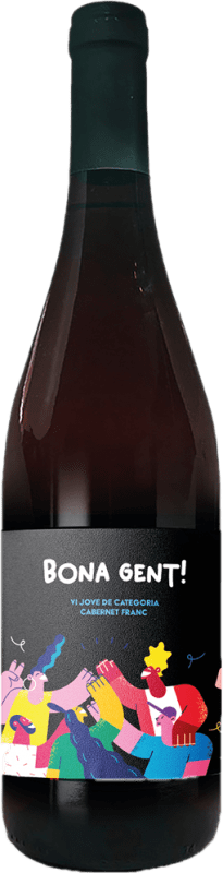 10,95 € Бесплатная доставка | Красное вино Cup de la Muntanya Bona Gent Seco — Сухое Natural — Натуральный D.O. Alicante Сообщество Валенсии Испания Cabernet Franc — Каберне Фран 75 cl