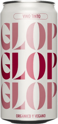 131,95 € 免费送货 | 盒装24个 红葡萄酒 Glop Seco — 干型 D.O. Catalunya 加泰罗尼亚 西班牙 Garnacha — 歌海娜 Bio — 生态 有机 天然 罐 25 cl Vegan — 纯素