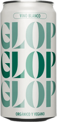 131,95 € 免费送货 | 盒装24个 白葡萄酒 Glop Seco — 干型 D.O. Catalunya 加泰罗尼亚 西班牙 Garnacha — 歌海娜 Bio — 生态 有机 天然 罐 25 cl Vegan — 纯素