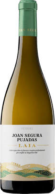 21,95 € Envío gratis | Vino Blanco Joan Segura Pujadas Laia D.O. Penedès Cataluña España Xarel·lo 75 cl